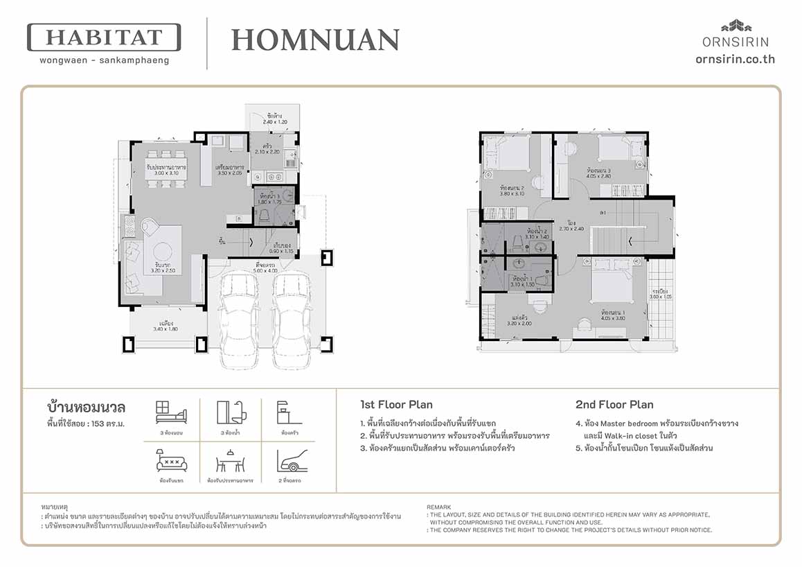 แบบบ้าน Homnuan ฮาบิแทท Habitat