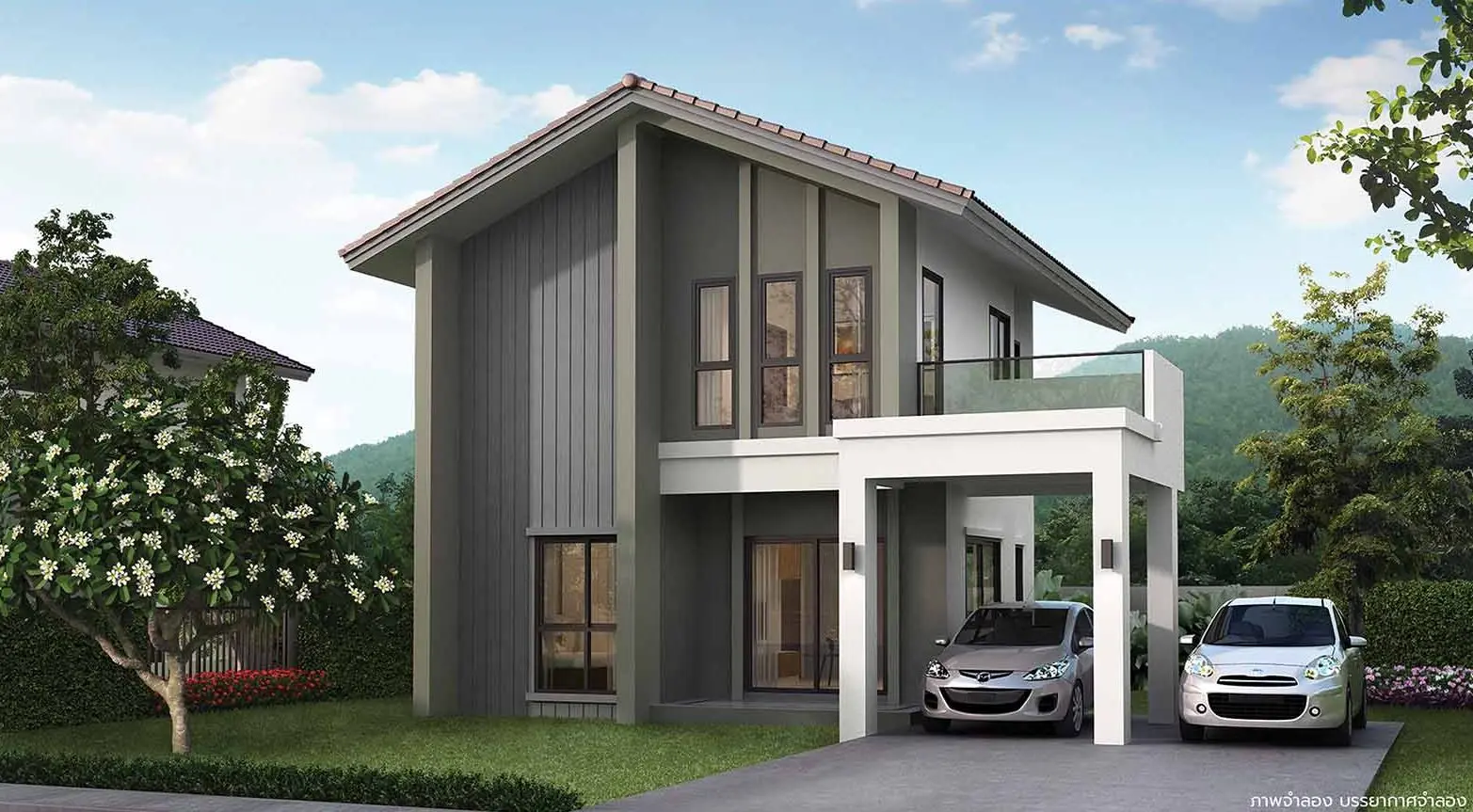 บ้านเชียงใหม่ สันกำแพง จากอรสิริน