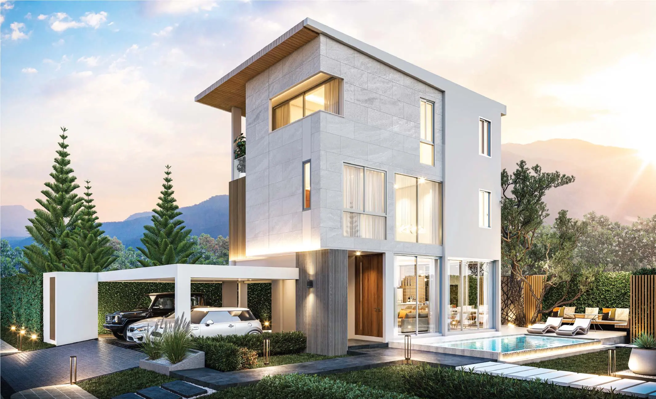 โครงการบ้านหรู เชียงใหม่ จากอรสิริน