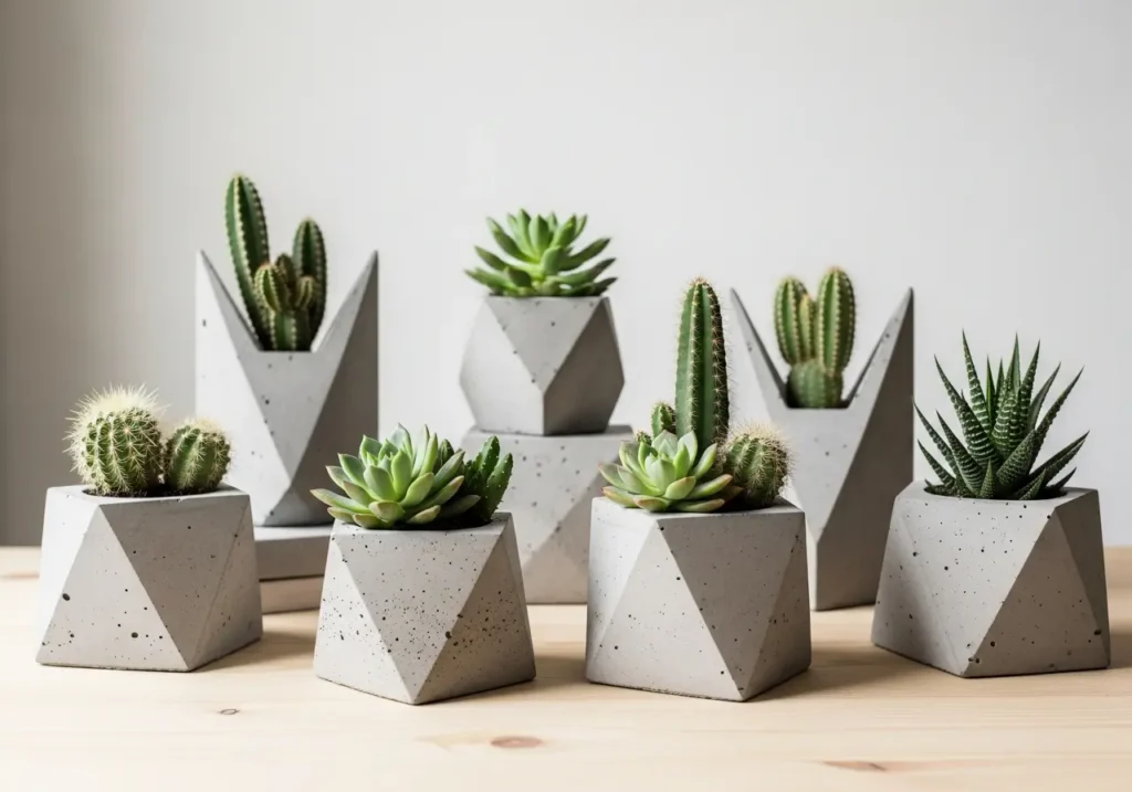 กระถางปูนเปลือยสไตล์ Minimalist