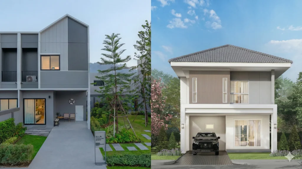 บ้านเดี่ยว vs ทาวน์โฮม เชียงใหม่