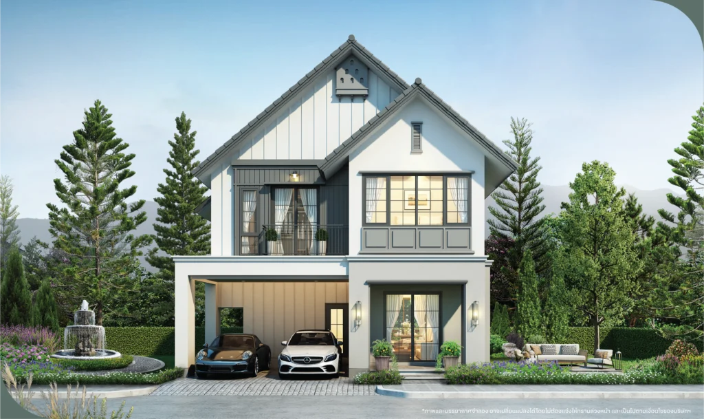 บ้านพายน์ (PINE) บ้านเดี่ยวสไตล์ Modern Farmhouse โครงการบีลีฟ วงแหวน-สันกำแพง 2